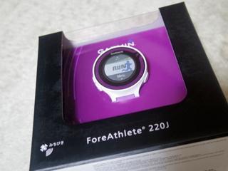 GARMIN ForeAthlete 220J買いました: runu0026bike kharma.com